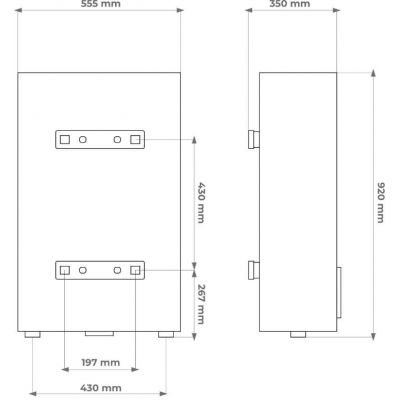Electrolux pojemnościowy podgrzewacz wody 80 l 2 kW elektryczny EWH80SISEEEC