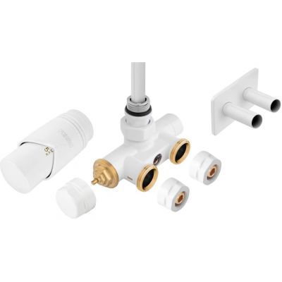 Ferro zestaw termostatyczny biały ZTT30WH