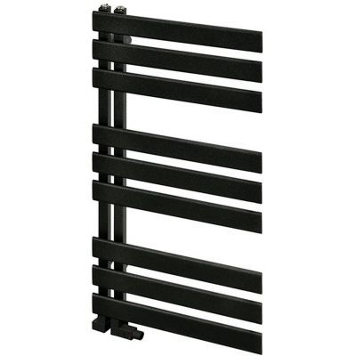 LaVita Flank grzejnik łazienkowy drabinkowy 75x50 cm czarny