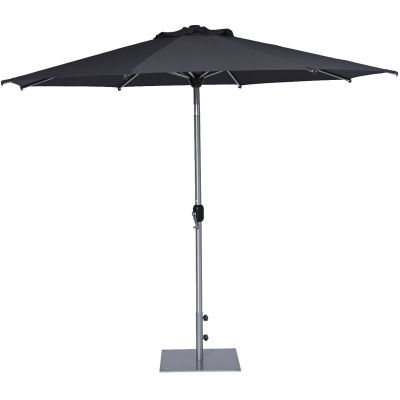 Miloo Home Como parasol ogrodowy 3 m aluminium szare/grafit ML10865
