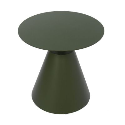 Miloo Home Narvi stolik ogrodowy kawowy aluminium zielony ML10993