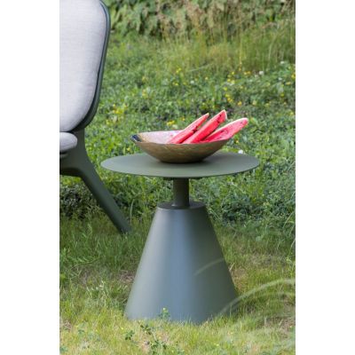 Miloo Home Narvi stolik ogrodowy kawowy aluminium zielony ML10993