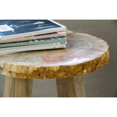 Miloo Home Nobo stolik boczny drewno teak ML5897