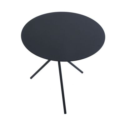 Miloo Home Tripod stolik ogrodowy boczny aluminium grafit/czarny mat ML8910