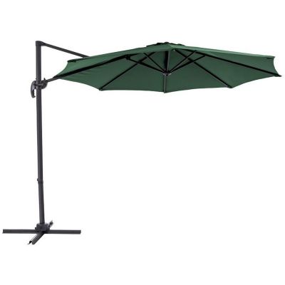 Mirpol Kazuar M parasol ogrodowy 3 m boczny zielony
