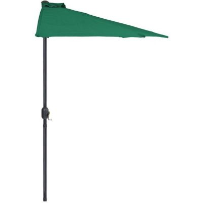 Mirpol Falkon parasol ogrodowy 2,7 m połówka zielony