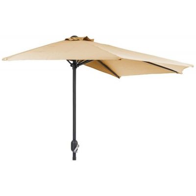 Mirpol Falkon parasol ogrodowy 2,7 m połówka brązowy