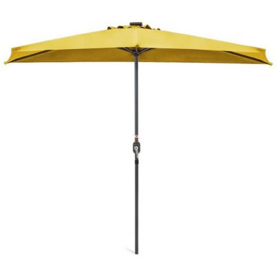 Mirpol Falkon parasol ogrodowy 2,7 m połówka limonka
