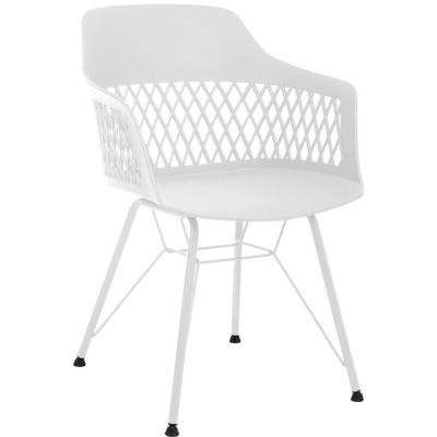 Mirpol Greta krzesło 4 szt zestaw białe (SL7049WBIAŁE)