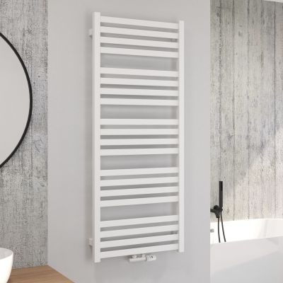 Oltens Vanlig grzejnik łazienkowy drabinkowy 121x50 cm biały 55008000