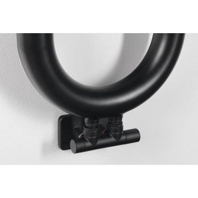 Sapho Horizon grzejnik łazienkowy 33x150 cm czarny mat IR195