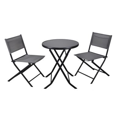 Vimar Capri zestaw mebli ogrodowych 3-częściowy stolik i dwa fotele