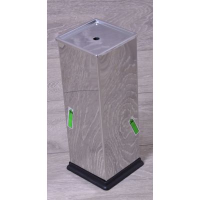 Outlet - Bisk Niagara szczotka toaletowa kwadrat chrom 00119