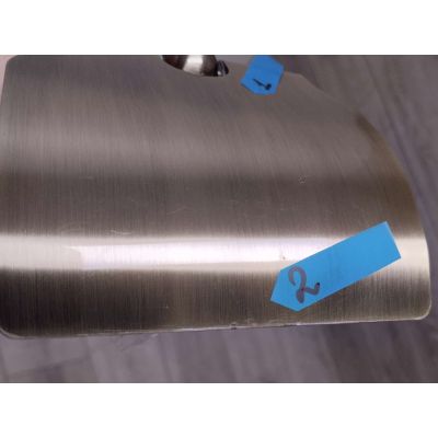 Outlet - Bisk Deco uchwyt na papier toaletowy z pokrywą mosiądz 00403