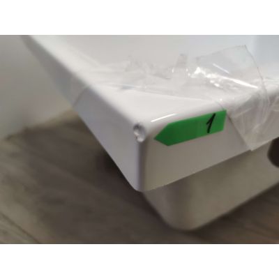 Outlet - Polimat Capri wanna prostokątna 100x70 cm biała 00846