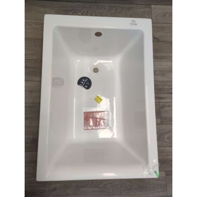 Outlet - Polimat Capri wanna prostokątna 100x70 cm biała 00846