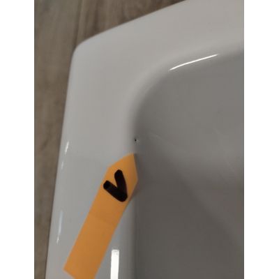 Outlet - Catalano Zero umywalka 80x37 cm prostokątna wpuszczana-podblatowa biała 0124810001