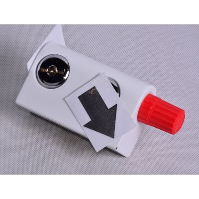 Outlet - Danfoss VHX-D/RAX zawór kątowy do grzejników biały 013G4281