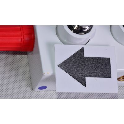 Outlet - Danfoss VHX-D/RAX zawór kątowy do grzejników biały 013G4281