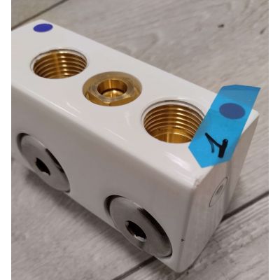 Outlet - Danfoss VHX-D/RAX zawór kątowy do grzejników biały 013G4281