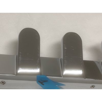 Outlet - Bisk Futura silver wieszak 4-hakowy chrom 02980