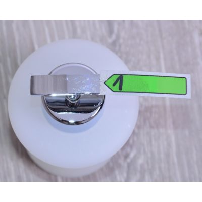 Outlet - Bisk Futura silver dozownik do mydła 150 ml ścienny chrom 02981