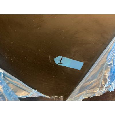 Outlet - Oltens Langfoss wanna prostokątna 150x70 akrylowa czarny mat 10002300