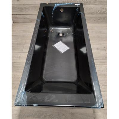 Outlet - Oltens Langfoss wanna prostokątna 160x70 cm czarna 10003300