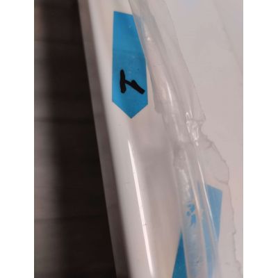 Outlet - Oltens Langfoss wanna prostokątna 170x75 cm akrylowa biały połysk 10005000