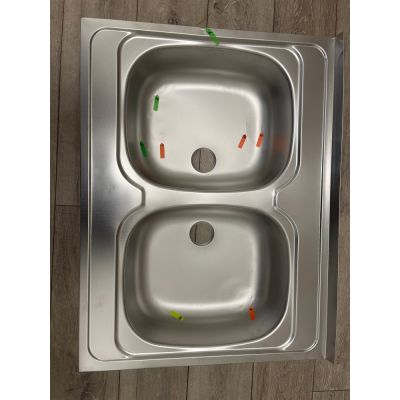 Outlet - Pyramis Intl zlewozmywak stalowy 80x60 cm 100117801