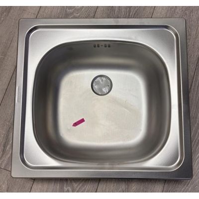 Outlet - Pyramis E33 zlewozmywak stalowy 46,5x43,5 cm 100139701