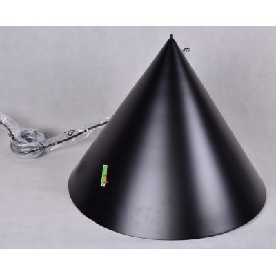 Outlet - Frandsen Lighting Benjamin XL lampa wisząca 1x25W czarny mat 100542