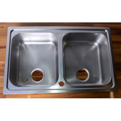 Outlet - Franke Logica Line LLL 620/79 zlewozmywak stalowy 79x50 cm len 101.0153.295