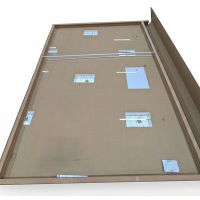 Outlet - Radaway Essenza Pro Brushed Gold Walk-In ścianka prysznicowa walk-in 140 cm złoty szczotkowany/szkło przezroczyste 10103140-99-01