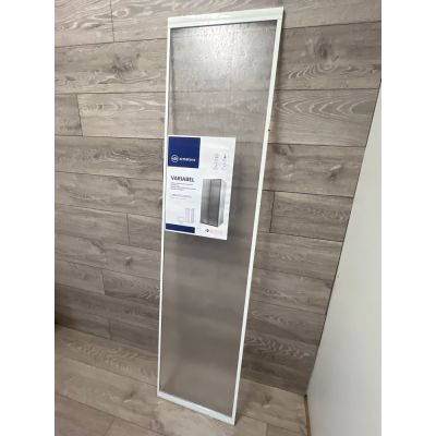 Outlet - KFA Armatura Variabel kabina prysznicowa 90x90 cm kwadratowa biały/szyba polistyrenowa 101-26911P