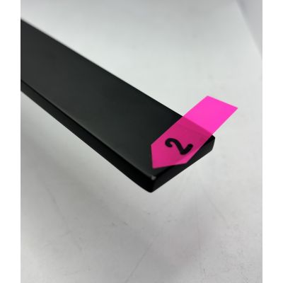 Outlet - Stella wieszak na ręcznik czarny 10.142-B