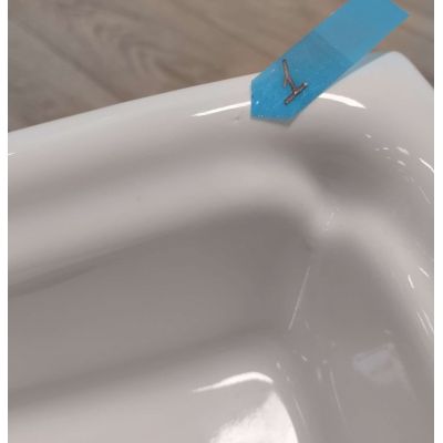 Outlet - Kerasan Retro umywalka 41x41 cm ścienna biała 103201