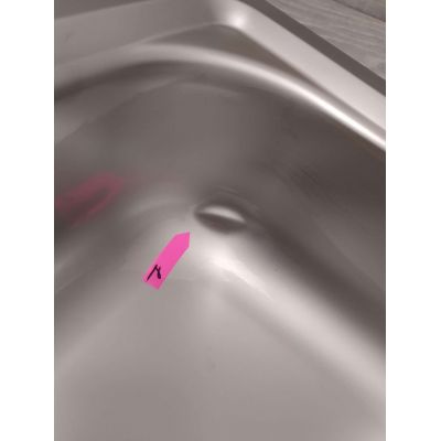 Outlet - Genesis Basic zlewozmywak stalowy 78x43,5 cm 1083404K