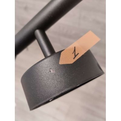 Outlet - Aldex Stick kinkiet 1x5 W czarny 1084C1