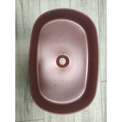 Outlet - Isvea Infinity umywalka 55x36 cm owalna nablatowa 10NF65055-2R