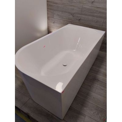 Outlet - Oltens Delva wanna narożna 170x80 cm prostokątna biała 11000000