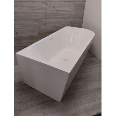 Outlet - Oltens Delva wanna narożna 170x80 cm prostokątna biała 11000000