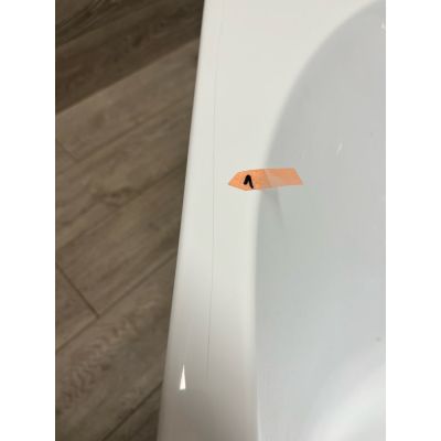 Outlet - Oltens Delva wanna wolnostojąca 170x80 narożna cm prawa biała 11001000