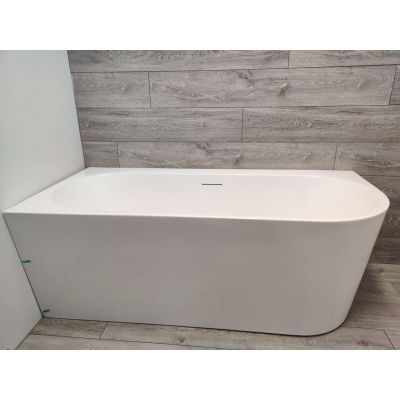 Outlet - Oltens Hulda wanna narożna 160x75 cm biała 11003000