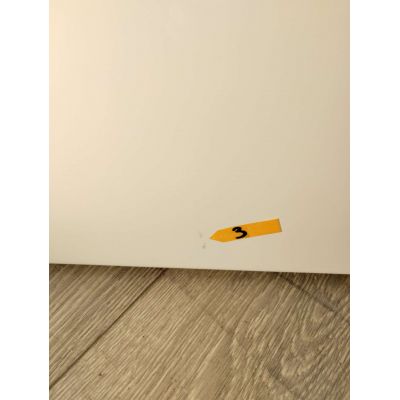 Outlet - Oltens Hulda wanna narożna 160x75 cm biała 11003000