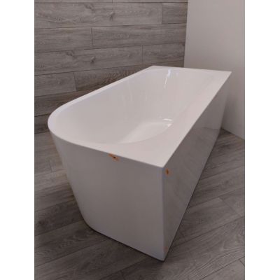 Outlet - Oltens Hulda wanna narożna 160x75 cm biała 11003000