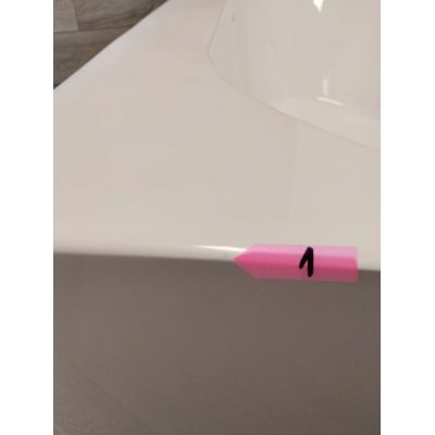 Outlet - Oltens Hulda wanna narożna 170x80 cm prostokątna biała 11004000