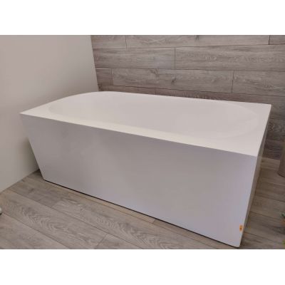 Outlet - Oltens Hulda wanna narożna 170x80 cm prostokątna biała 11005000