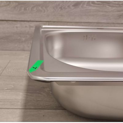 Outlet - Alveus More 10 SAT zlewozmywak stalowy 56x50 cm satyna 1106813