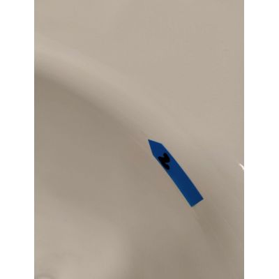 Outlet - Kaldewei Saniform Plus wanna prostokątna 140x70 cm model 360-1 z powierzchnią uszlachetnioną biała 111500013001